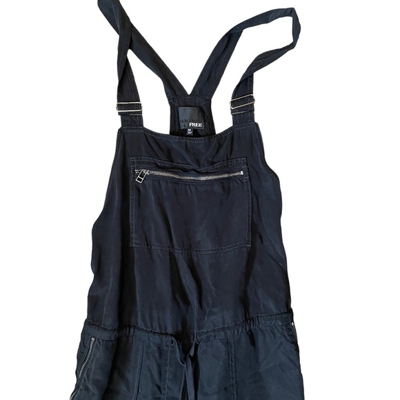 Aritzia Wilfred Valetta Black Lyocoel Overalls SZ XS - Picture 11 of 13